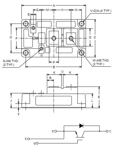 cm300ha-24 block diagram