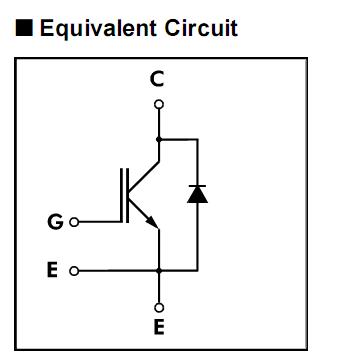 1MBI600PX-140 Equivalent Circuit