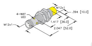 NI4-M12-AN6X-H1141 block diagram