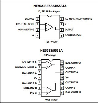 ne5533an pin connection
