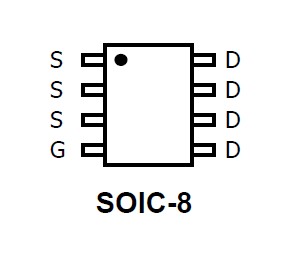 AO4406 pin connection