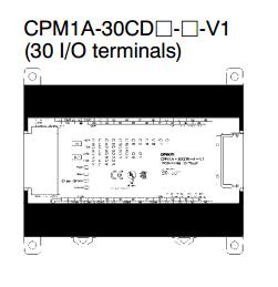 CPM1A-30CDT-D dimension figure