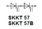 skkt57/16e pin connection