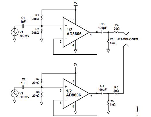 AD8606AR circuit diagram