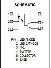 H11A1 pin connection