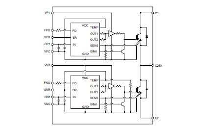 PM300DSA120 circuit diagram