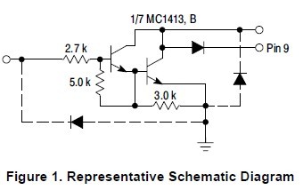 MC1413BDR2G schematic diagram