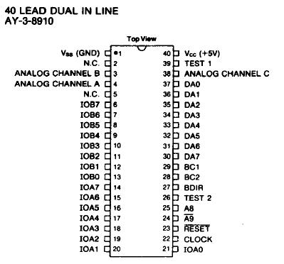 KB926QF pin configuration