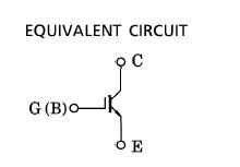 MG75J1BS11 equilavelent circuit