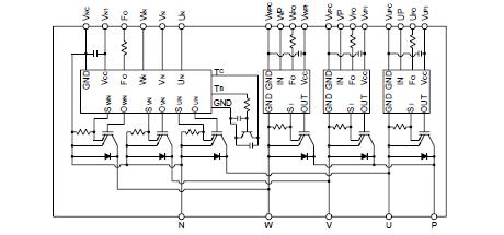 PM10CSJ060 Circuit Diagram