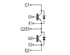 2MBI75S-120-03 Equivalent Circuit