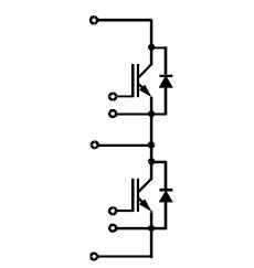 2MBI50P-140 Equivalent Circuit