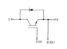 1MBI300L-120 equilavelent circuit schematic