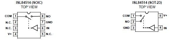 isl84514ihz-t pin connection
