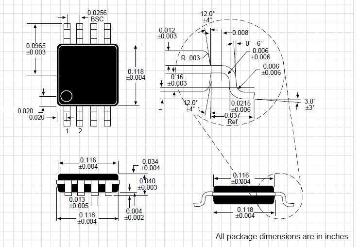 SP706SEN-L/TR dimension