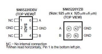 sn75240pwr pin connection