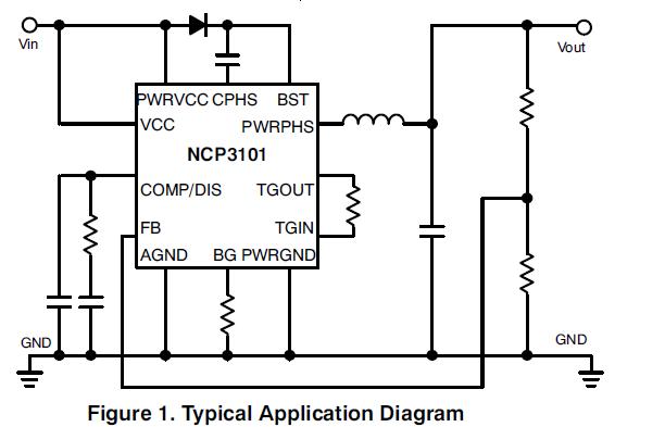 NCP3170ADR2G block diagram