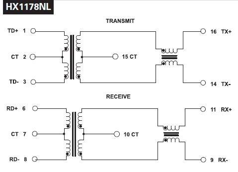 HX1178NLT circuit diagram