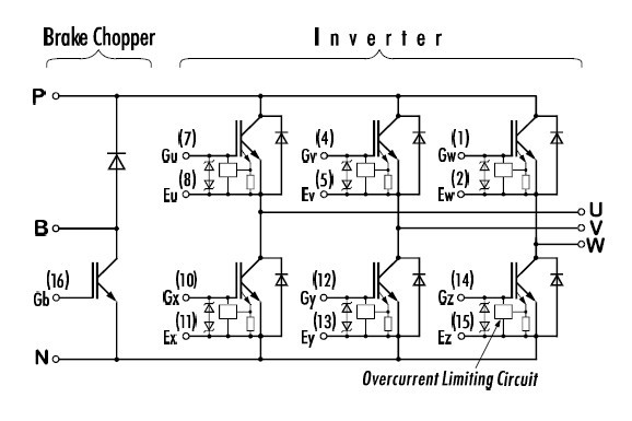 7MBI150N-120 pin connection