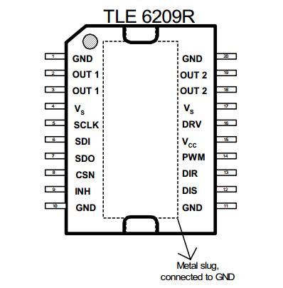TLE6209R diagram