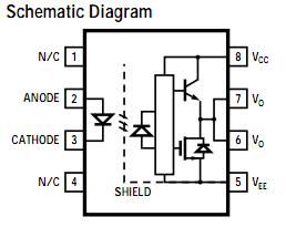 HCPL-5430 block diagram