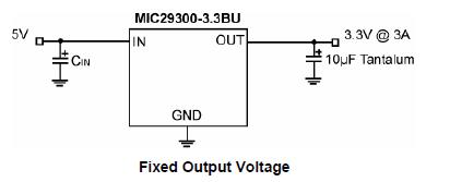 MIC29302WT pin connection
