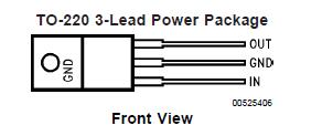 LM2931T-5.0 pin configuration