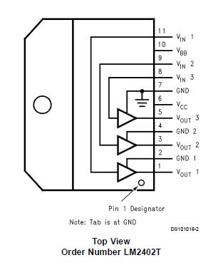 LM2402T block diagram