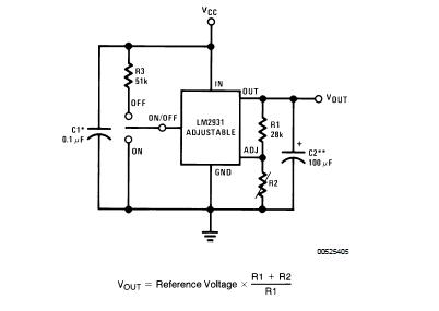 LM2931AT-5.0 block diagram