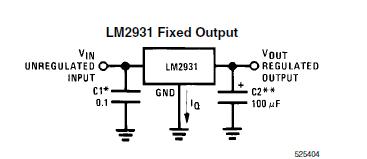 LM2931AMX-5.0 block diagram