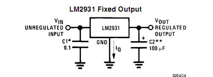 LM2931CM circuit diagram