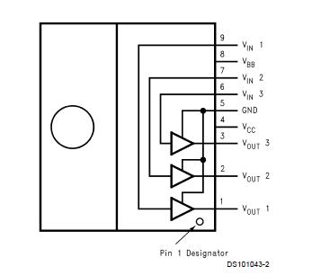 LM2438T block diagram