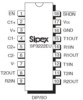 SP3222EUCY circuit diagram