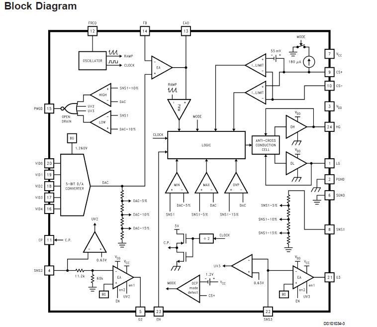 LM2638MX block diagram