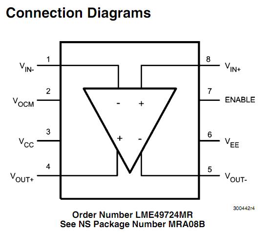 LME49724MR block diagram