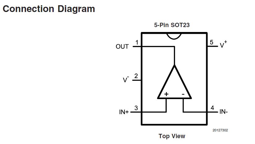 LMP7731MFX/NOPB block diagram