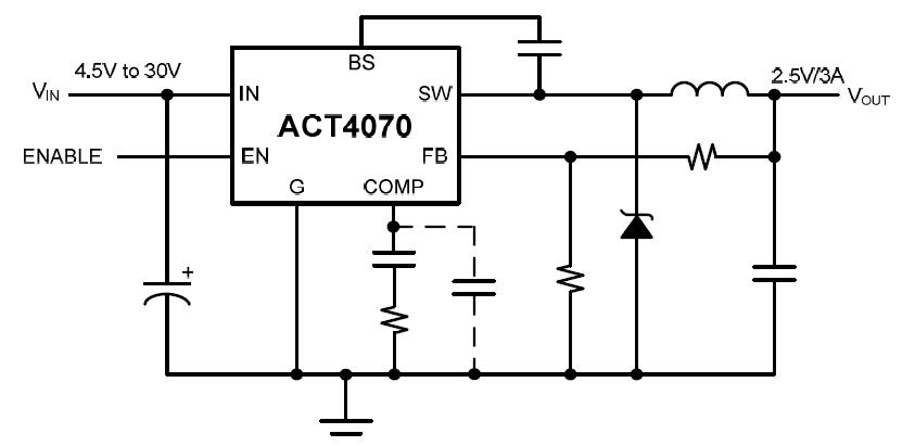 ACT4070YH block diagram