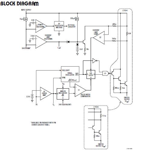 LT1076IT#PBF block diagram