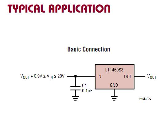 LT1460HCS3-3.3#TRPBF block diagram