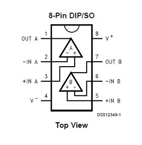 LM6132AIN block diagram