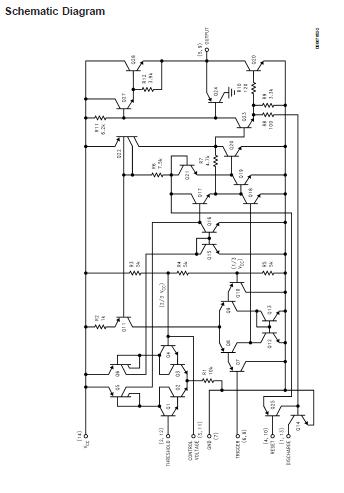 LM556CN block diagram