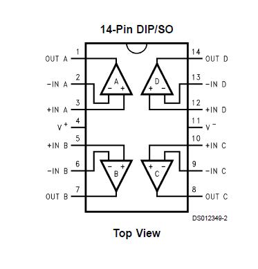 LM6134BIM block diagram