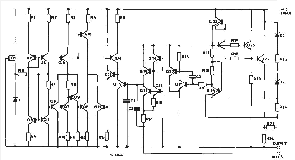 LM217T pin connection