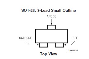 LM431BCM3X block diagram