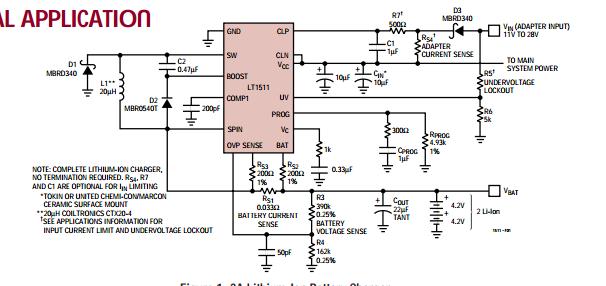 LT1511CSW#TRPBF typical applications