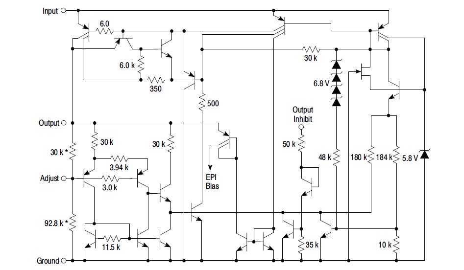 LM2931CDR2G pin connection