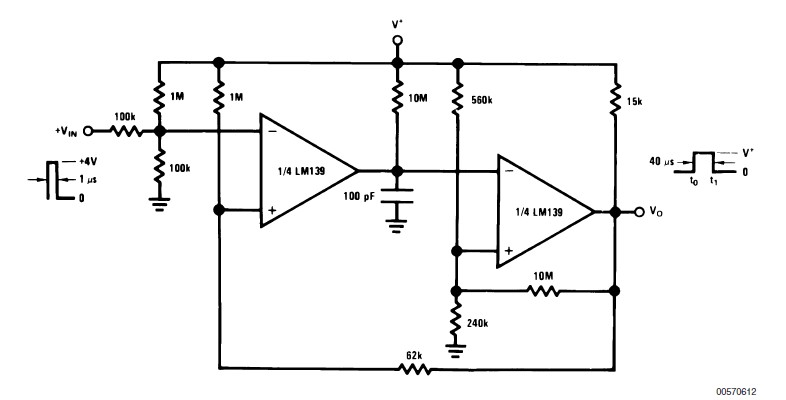 LM339M pin connection