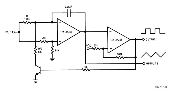 LM358M pin connection