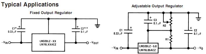 LM7905CT pin connection