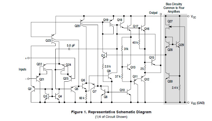 MC3403DR2G schematic diagram